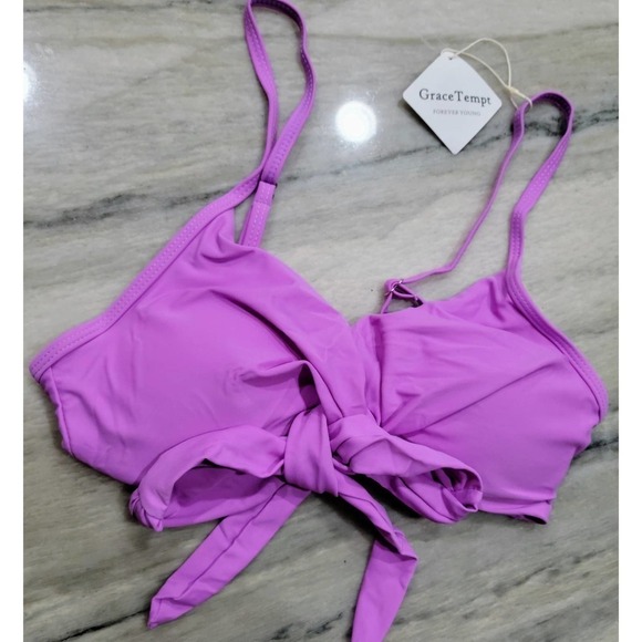 Grace Tempt Purple Bikini Small NWT - Picture 3 of 9